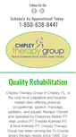 Mobile Screenshot of chipleytherapygroup.com